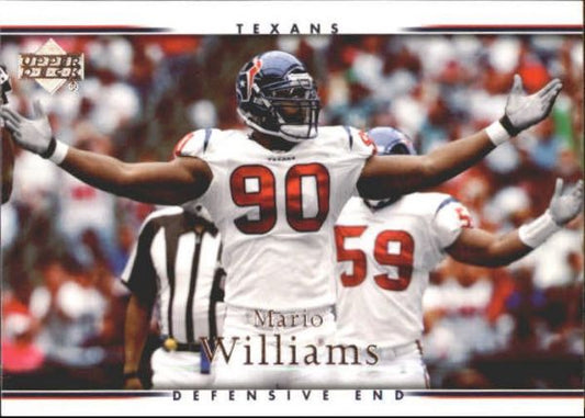 NFL 2007 Upper Deck - No 75 - Mario Williams