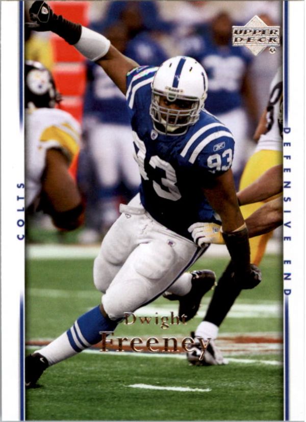 NFL 2007 Upper Deck - No 77 - Dwight Freeney