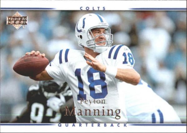 NFL 2007 Upper Deck - No 79 - Peyton Manning