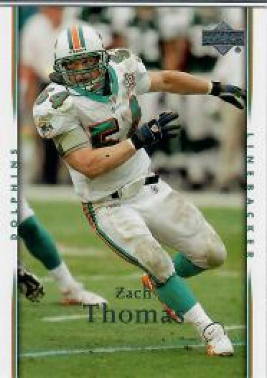 NFL 2007 Upper Deck - No 97 - Zach Thomas