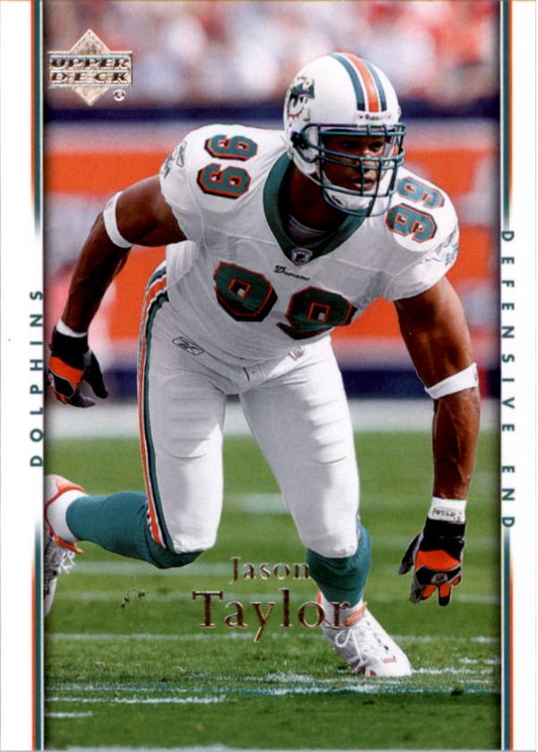 NFL 2007 Upper Deck - No 100 - Jason Taylor