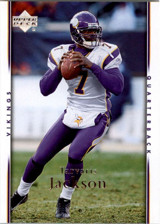 NFL 2007 Upper Deck - No 105 - Tarvaris Jackson