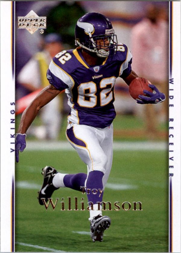 NFL 2007 Upper Deck - No 106 - Troy Williamson