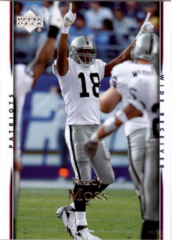 NFL 2007 Upper Deck - No 108 - Randy Moss