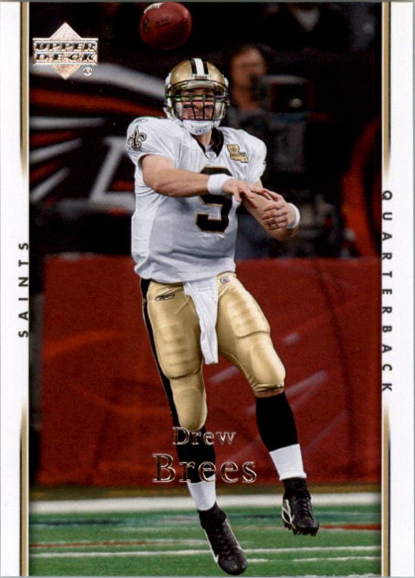 NFL 2007 Upper Deck - No 117 - Drew Brees