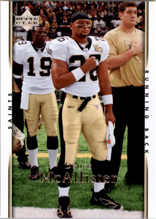 NFL 2007 Upper Deck - No 120 - Deuce McAllister