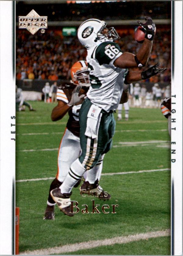 NFL 2007 Upper Deck - No 131 - Chris Baker