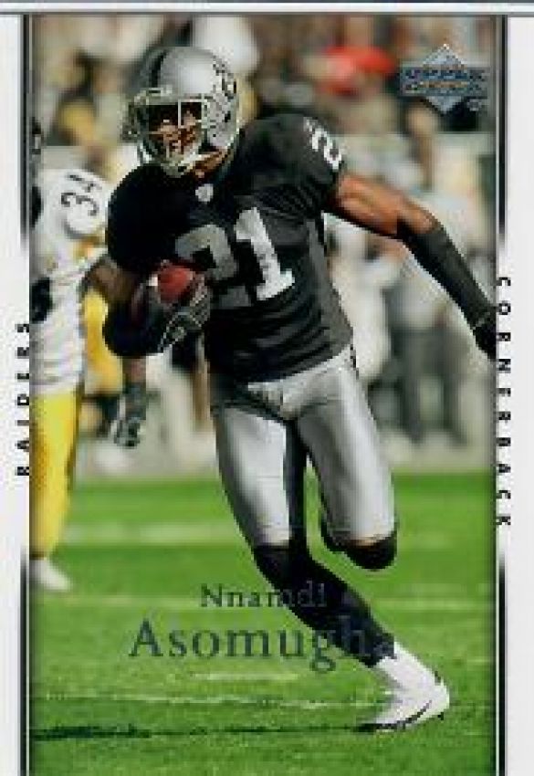 NFL 2007 Upper Deck - No 135 - Nnamdi Asomugha