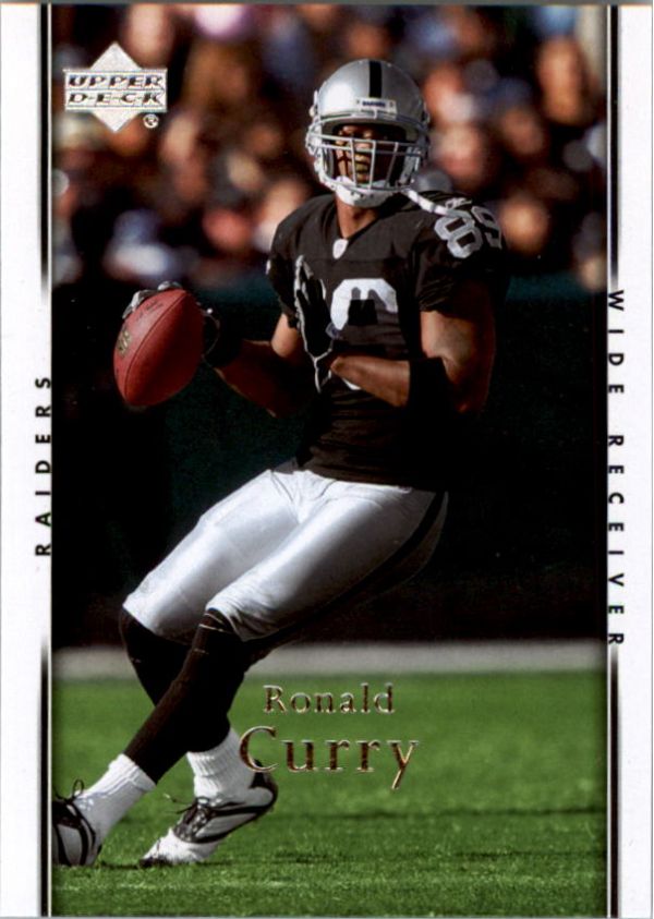 NFL 2007 Upper Deck - No 139 - Ronald Curry