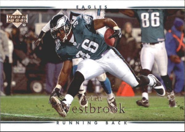 NFL 2007 Upper Deck - No 143 - Brian Westbrook