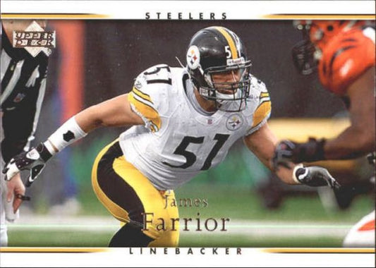 NFL 2007 Upper Deck - No 147 - James Farrior