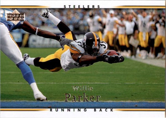 NFL 2007 Upper Deck - No 151 - Willie Parker