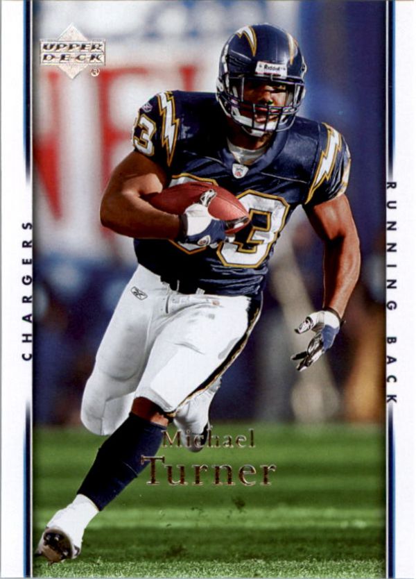 NFL 2007 Upper Deck - No 153 - Michael Turner