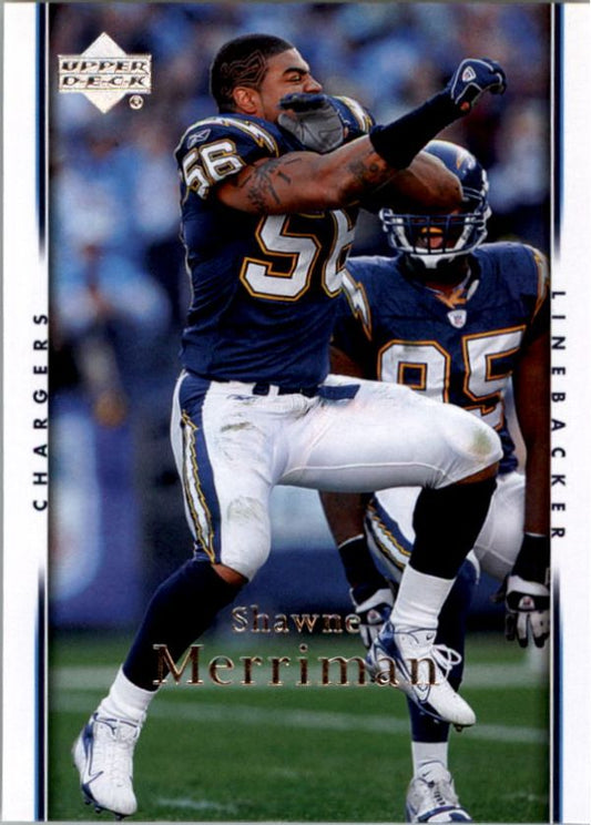 NFL 2007 Upper Deck - No 158 - Shawne Merriman