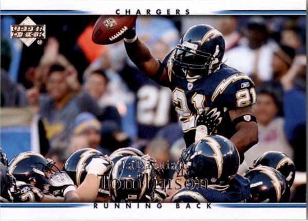 NFL 2007 Upper Deck - No 159 - LaDainian Tomlinson