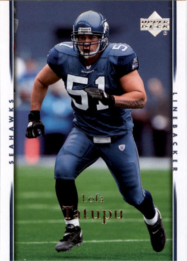 NFL 2007 Upper Deck - No 167 - Lofa Tatupu