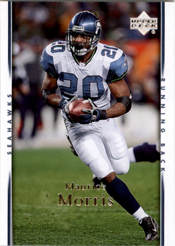 NFL 2007 Upper Deck - No 168 - Maurice Morris