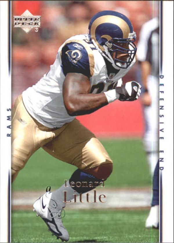 NFL 2007 Upper Deck - No 173 - Leonard little