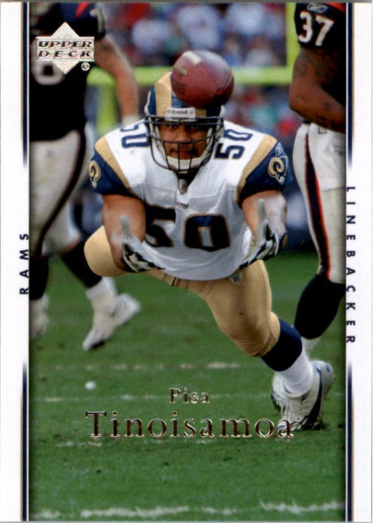 NFL 2007 Upper Deck - No 174 - Pisa Tinoisamoa