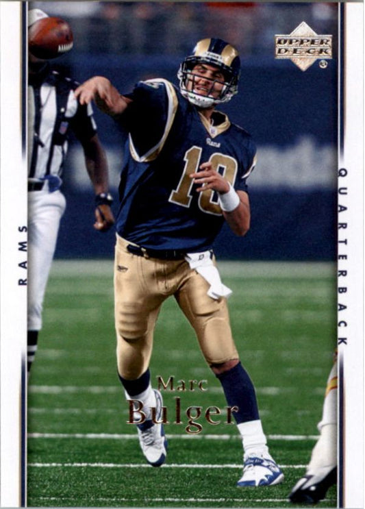 NFL 2007 Upper Deck - No 177 - Marc Bulger