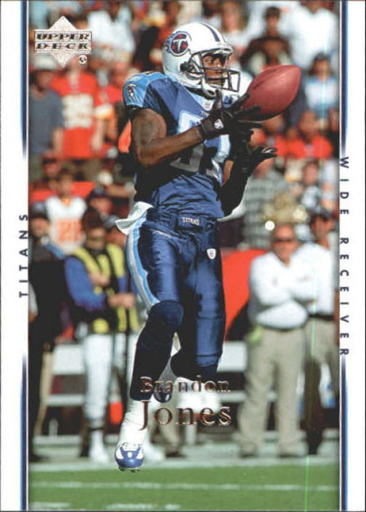 NFL 2007 Upper Deck - No 187 - Brandon Jones