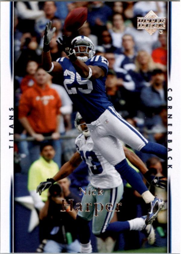 NFL 2007 Upper Deck - No 189 - Nick Harper