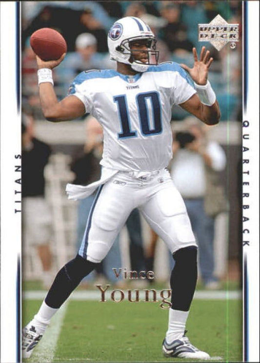 NFL 2007 Upper Deck - No 191 - Vince Young