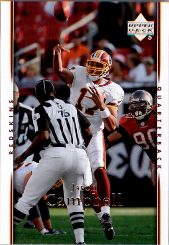 NFL 2007 Upper Deck - No 197 - Jason Campbell