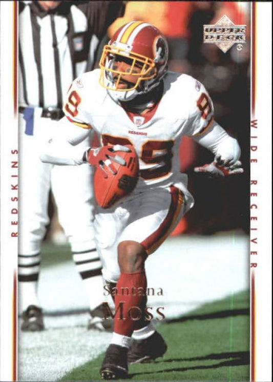 NFL 2007 Upper Deck - No 199 - Santana Moss