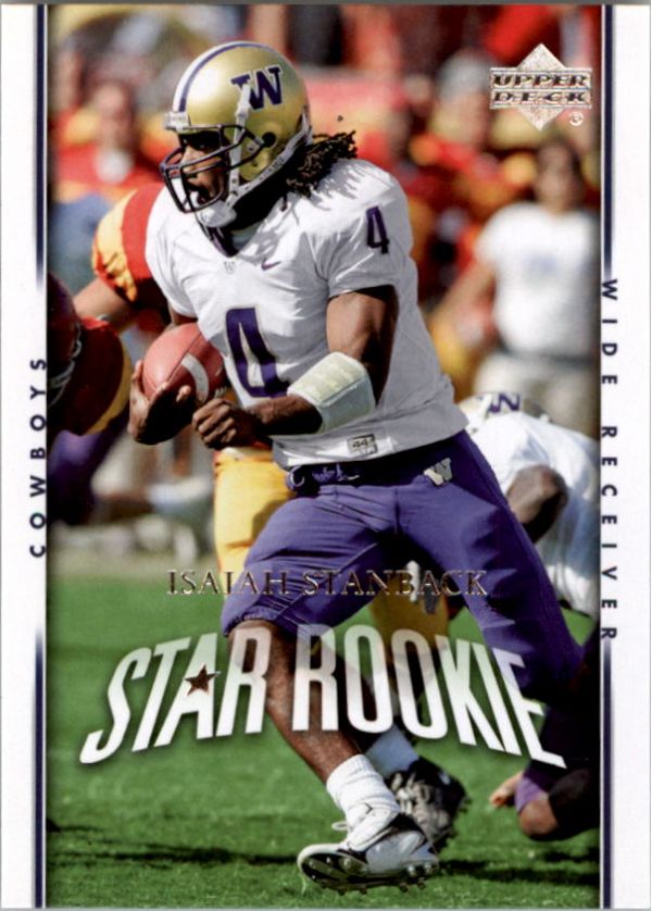 NFL 2007 Upper Deck - No. 223 - Isaiah Stanback