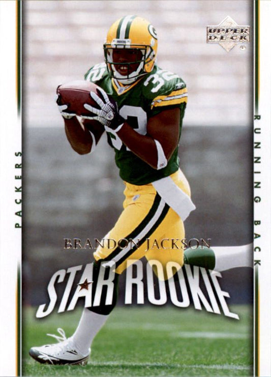 NFL 2007 Upper Deck - No. 229 - Brandon Jackson