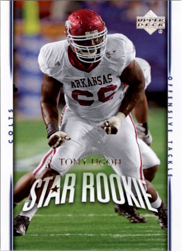 NFL 2007 Upper Deck - No 232 - Tony Ugoh