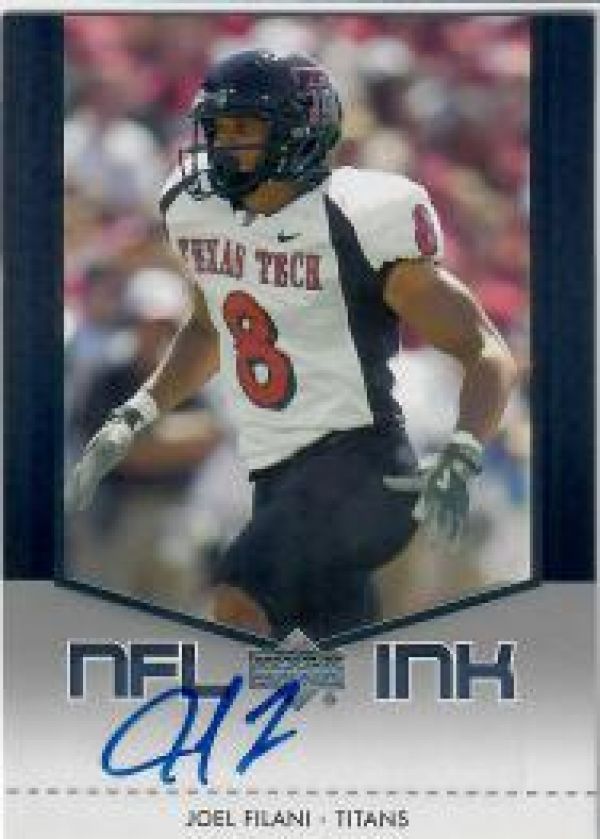 NFL 2007 Upper Deck NFL Ink - No NFLI-JF - Joel Filani