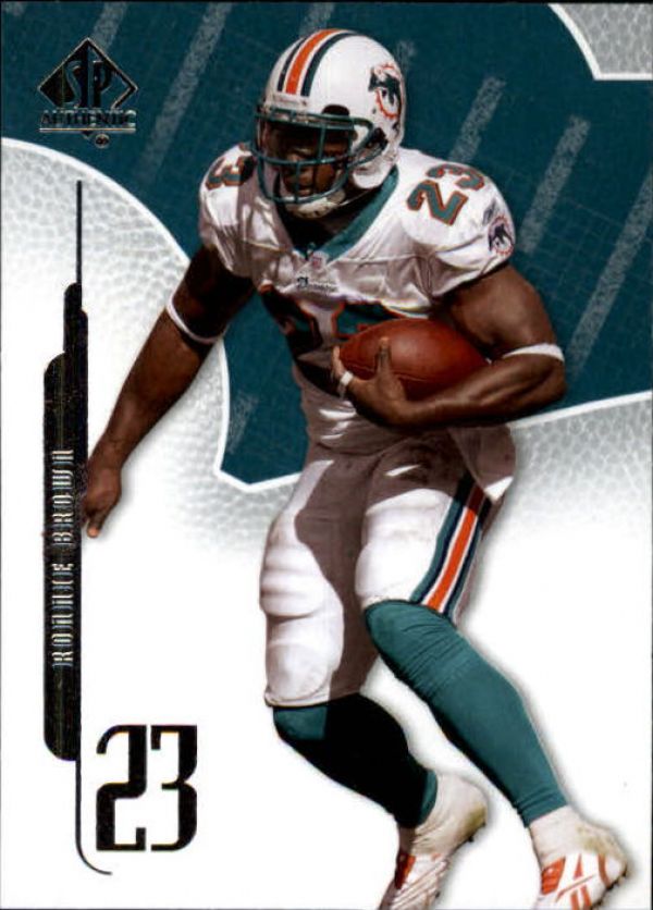 NFL 2008 SP Authentic - No 5 - Ronnie Brown