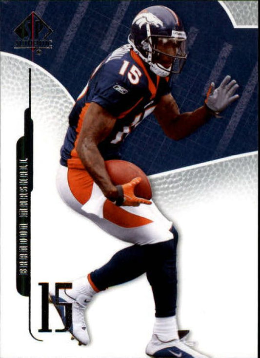 NFL 2008 SP Authentic - No 38 - Brandon Marshall