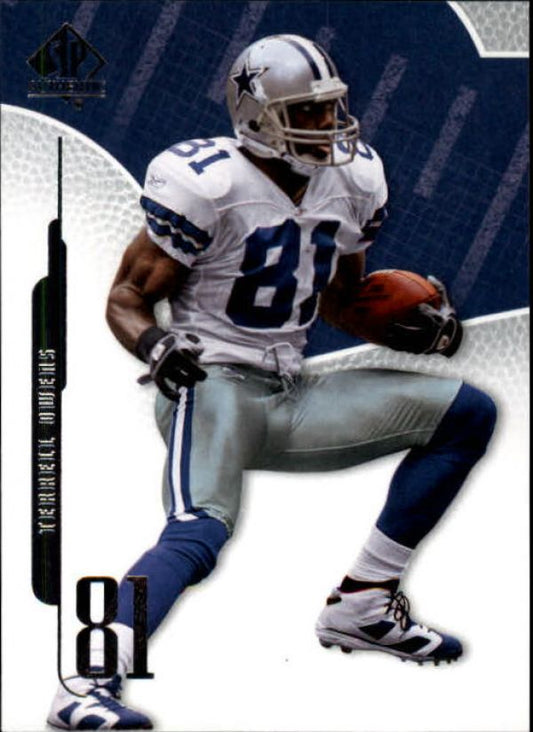 NFL 2008 SP Authentic - No 51 - Terrell Owens