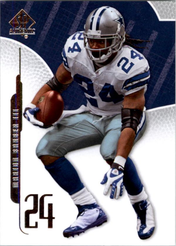 NFL 2008 SP Authentic - No 53 - Marion Barber III