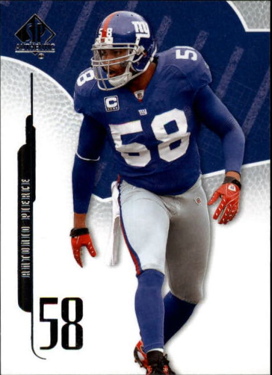 NFL 2008 SP Authentic - No. 57 - Antonio Pierce