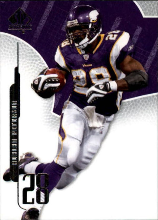 NFL 2008 SP Authentic - No 74 - Adrian Peterson