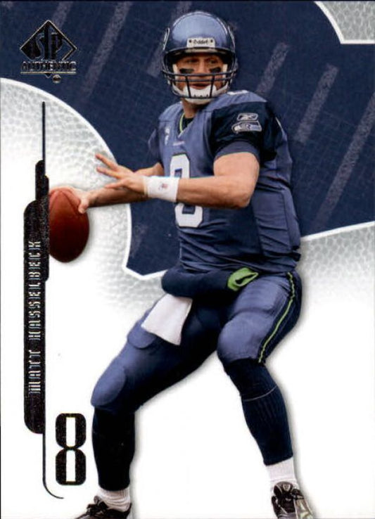 NFL 2008 SP Authentic - No 99 - Matt Hasselbeck