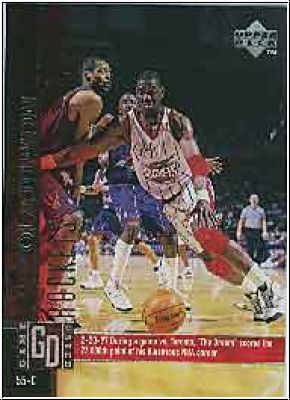 NBA 1997 / 98 Upper Deck - No 45 - Hakeem Olajuwon