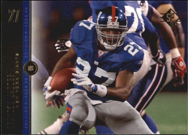 NFL 2008 SP Rookie Edition - No. 55 - Brandon Jacobs