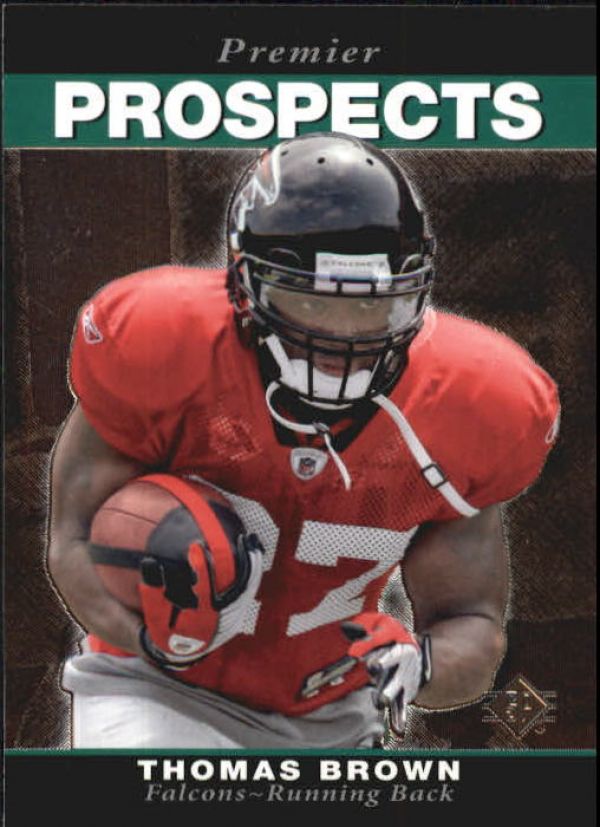 NFL 2008 SP Rookie Edition - No 298 - Thomas Brown