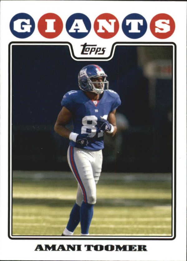 NFL 2008 Topps - No 140 - Amani Toomer