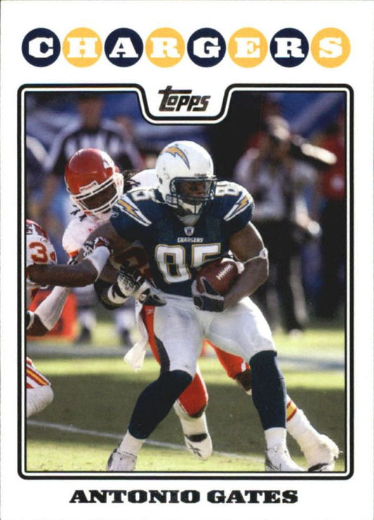 NFL 2008 Topps - No 174 - Antonio Gates