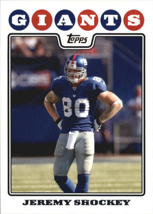 NFL 2008 Topps - No 181 - Jeremy Shockey