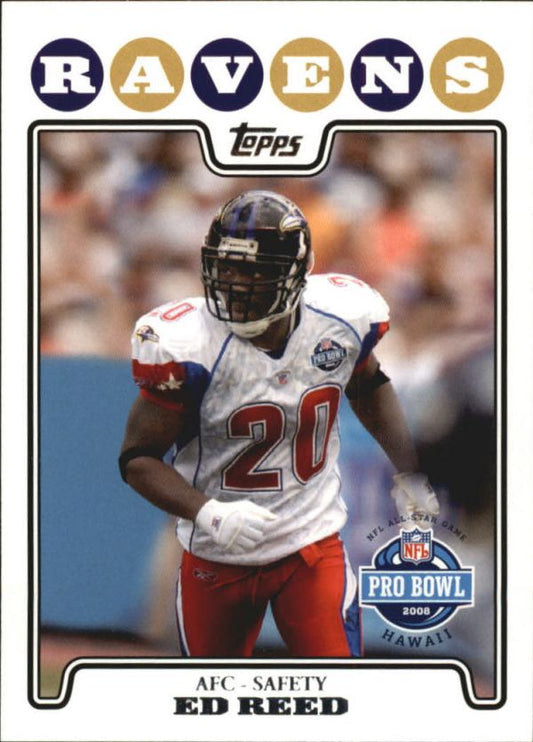 NFL 2008 Topps - No. 315 - Ed Reed