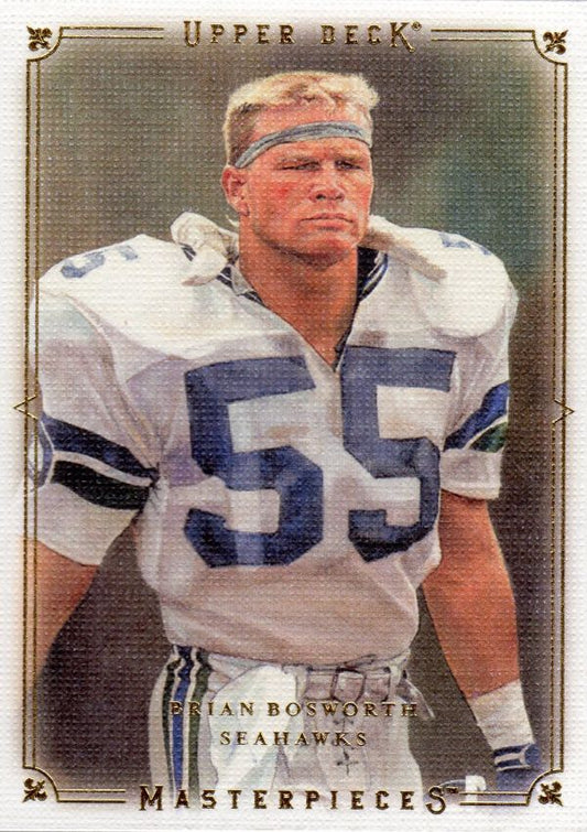 NFL 2008 UD Masterpieces - No 16 - Brian Bosworth