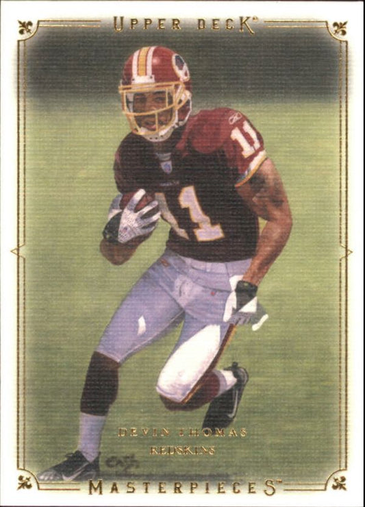 NFL 2008 UD Masterpieces - No 17 - Devin Thomas