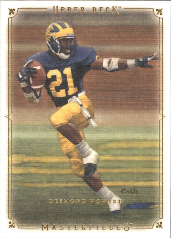 NFL 2008 UD Masterpieces - No 19 - Desmond Howard